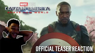 Captain America Brave New World  Official Teaser  Reaction The MCU is Back [upl. by Hesta]