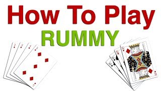 Learn Rummy Card Game Rules amp Instructions  How To Play Rummy Card Game  Rummy Game Tutorial [upl. by Fryd]