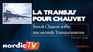 Transjurassienne  victoire de Benoît Chauvet Nordic TV [upl. by Aliemaj]