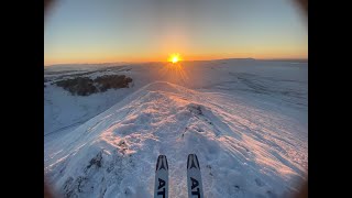 10 in a Day The ten highest Pentland Hills by ski [upl. by Bohman]