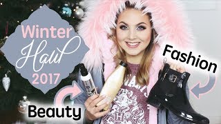 XXL Winter HAUL 2017  FASHION amp BEAUTY 🎀💄 [upl. by Cobby]