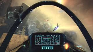 Black Ops 2 FA38 Jet Dogfight gameplay [upl. by Sunday976]