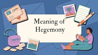 What is the meaning of hegemony🤔 [upl. by Juli]