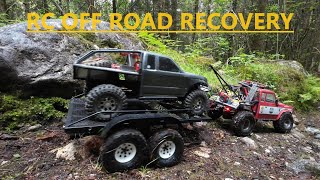 Too big Will the off road trailer fit on the trails RC Recovery 13 [upl. by Ona]