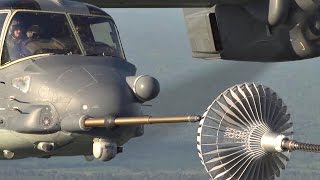 Pilot With Mad Skills V22 Osprey Aerial Refueling [upl. by Nahem]