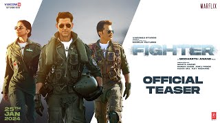 FIGHTER Teaser Hrithik Roshan  Deepika Padukone  Anil Kapoor  Siddharth Anand  25th Jan 2024 [upl. by Giacopo]