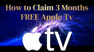 iPhone 1414 Pro Max How to Get 3 Months Free Apple TV Subscription [upl. by Ailak459]