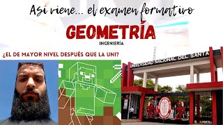 🔴SOLUCIONARIO de GEOMETRÍA 📐del segundo examen de admisión formativo del examen UNS 2023 [upl. by Nuahsor]