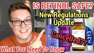 IS RETINOL SAFE  What We Now Know [upl. by Heyward]