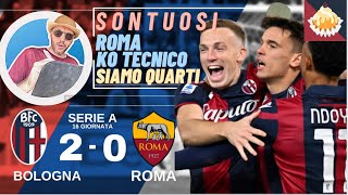 🔴🔵 BOLOGNA ROMA 20  FINALMENTE DUE VITTORIE DI FILA TROPPO BOLOGNA PER QUESTA ROMA NERVOSA [upl. by Sindee372]