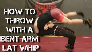 How to Throw in GrecoRoman Wrestling  Lat Whip  Wrestling Technique [upl. by Duleba]