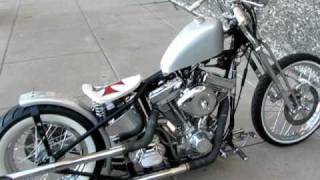 Fly Rite Old School Bobber SampS Power Knuckle Bars [upl. by Eniliuqcaj]