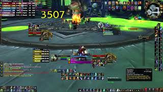 Fire Mage 1 Tank 1 Heal 10m Heroic Rotface w Calculated Ashkandi POV Fire Mage [upl. by Savior]