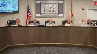 Carrabelle City Commission  July 11 2024 [upl. by Lynd]