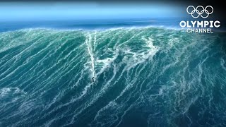 Are these the largest Waves ever surfed  Nazare 2020 The Beast Awakens [upl. by Descombes]