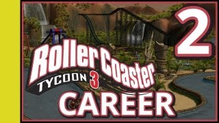 Rollercoaster Tycoon 3 Career  Part 2 [upl. by Riddle]