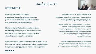 UTS  BUSINESS MODEL CANVAS BMC amp ANALISA SWOT APK quotNAKSRANTAUquot  KELOMPOK 10 [upl. by Ellinej400]