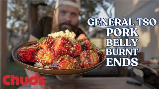 General Tso Burnt Ends  Chuds BBQ [upl. by Grizel]