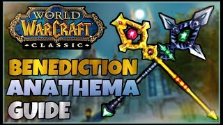 How to get Benediction and Anathema in Classic WoW  Classic WoW Quest Guide [upl. by Llerrud]