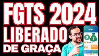 SAQUE TOTAL DO FGTS 2024 LIBERADO  COMO SACAR TODO FGTS NO SAQUE ANIVERSÁRIO ANTECIPADO DE GRAÇA [upl. by Darya]