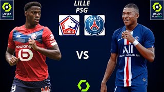 🔴DIRECTLIVE🔴LILLE  PSG 🚨Le LOSC pour revenir sur Monaco ⏳Ligue 1 en direct [upl. by Onitnevuj349]