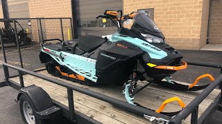 2024 Skidoo Expedition Extreme 900 Turbo R walk around and exhaust [upl. by Nagap]