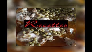 🍄Recette 3 PouletPetit pois au cookeo [upl. by Arondell62]