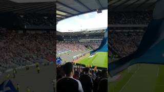 Runrigs version of Loch Lomond sung by Scotland fans at half time against England at Hampden [upl. by Yleen707]