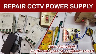 ERD SMPS Repair step by step  CCTV SMPS Repair  Repair power supply [upl. by Dorene848]