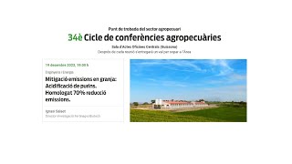 Enginyeria i energia 34è Cicle de conferències agropecuàries [upl. by Atterg849]