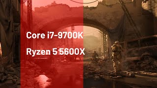 Core i79700K vs Ryzen 5 5600X  Testing 13 games with Ultra settings [upl. by Korfonta]