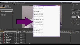 After Effects  How to export text layers as srt subtitle file [upl. by Assele670]