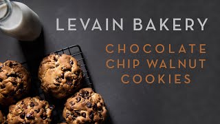 How to make New York Citys famous Levain cookies  Copycat Recipe [upl. by Kcirrad475]