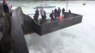 Rheinfall bei Hochwasser [upl. by Haron]