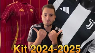 Reagisco alle maglie della Serie A 20242025 Juventus  Roma  Inter  Milan [upl. by Barra966]