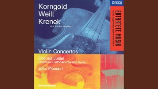 Krenek Violin Concerto No 1 2 Adagio molto [upl. by Lorenz]