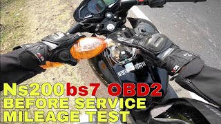 ns200 bs7 mileage test  Ns200 Milage test  Modified 150 section tyre Ns200 milage test [upl. by Down252]