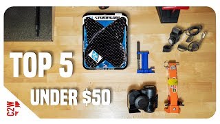 Top 5 Motorcycle Accessories under 50 NEW [upl. by Suiremed]