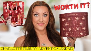 UNBOXING THE CHARLOTTE TILBURY ADVENT CALENDAR 2024  Is it WORTH IT [upl. by Emirac]