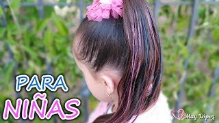 Decora tus peinados con esta pintura lavable para el pelo  May Lopez [upl. by Klarika844]