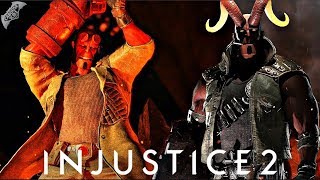 Injustice 2  Hellboy Epic Gear Gameplay and Breakdown Coming Soon [upl. by Stockton431]