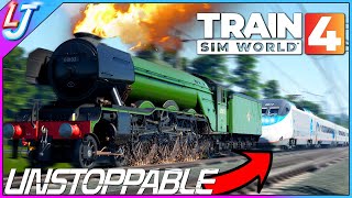 Train SIm World 4  Can Scotsman Stop Acela Express [upl. by Yrdua127]