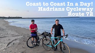 Coast to Coast In a Day  Hadrians Cycleway  24hr Challenge [upl. by Trumann]