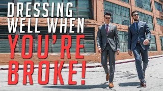 Stylish and Broke  Suiting Up On a Budget  Mens Fashion Advice  Gents Lounge [upl. by Kevan]