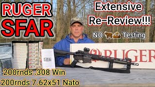 Ruger SFAR 400 Round ReReview Extensive Testing w 308762x51 Repair update 2 [upl. by Nessah247]