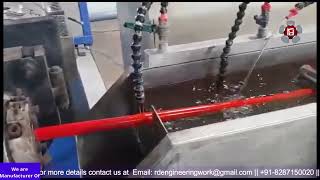 PVC Nylon Braided Hose Pipe Making Machine By RD Engineering Works [upl. by Eneliak]