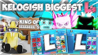 😢 KELOGISH Biggest Ls In Bubble Gum Simulator Dementor Mythic Pepper Leviathan Shiny Sin 20🤣 [upl. by Barta]