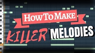 How To Make KILLER Melodies WITHOUT Music Theory [upl. by Maiga382]