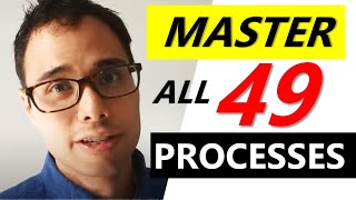 MASTER 49 PMBOK PROCESSES FOR CAPM EXAM amp PMP EXAM  PMBOK 6th Edition  CAPM EXAM amp PMP EXAM PREP [upl. by Kopaz]