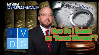 How do I quotquash an arrest warrantquot in Nevada [upl. by Spanjian403]